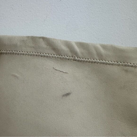 STAUD Paz Over the Knee Boots in Cream - Picture 11 of 11